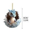 thumbnail image 3 of AuroraX Birthday Decorations Christmas Dinosaur Ornaments , Hanging Cute Keepsake Ornaments , Dinosaur Party Room Decor for Boy, 3 of 5