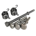 thumbnail image 1 of Smooth Pneumatic Hammer Drill Bit Set 40Cr Steel Pneumatic Chisel Drill Bit (with Spring), 1 of 8