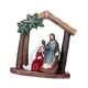 thumbnail image 3 of Figura de la Natividad Colección Religiosa Regalo Adorno Manualidades Nacimiento de Jesús 9x4x10 cm, 3 of 9