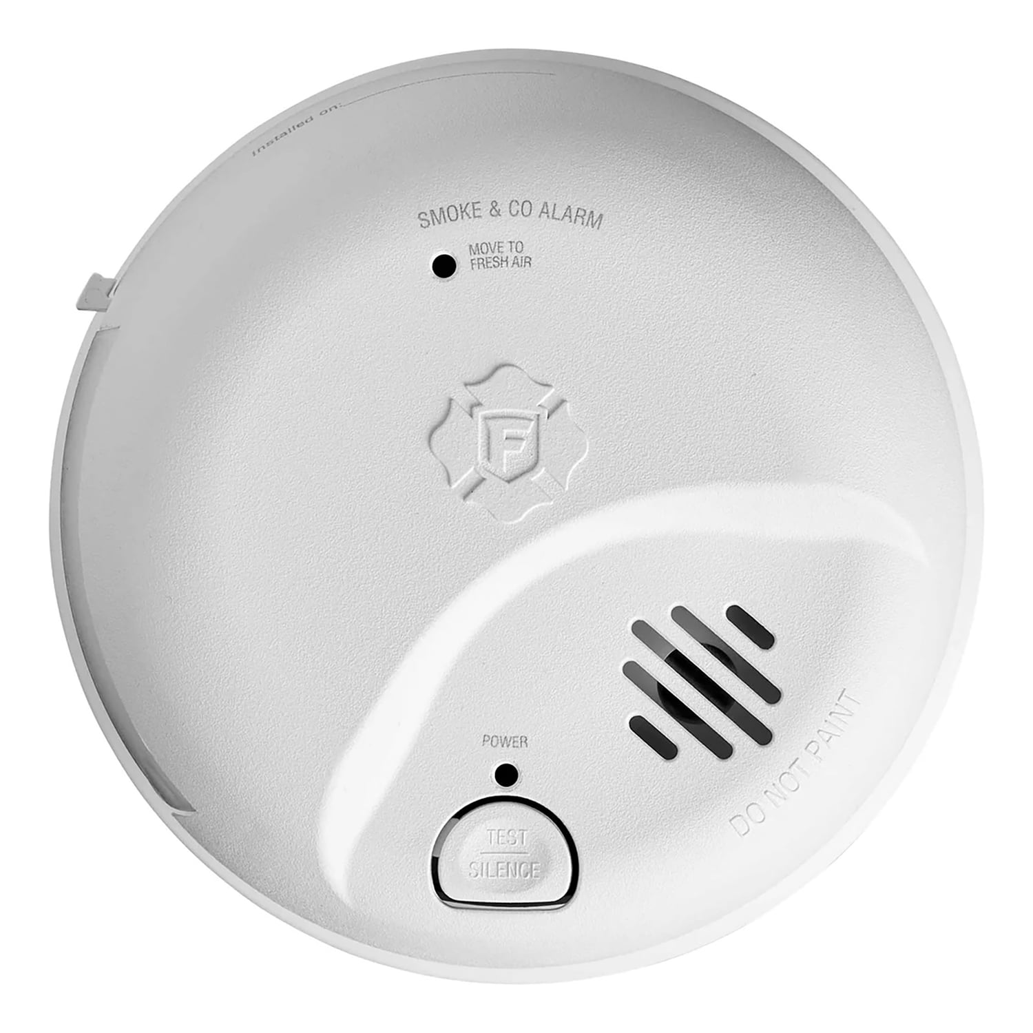 First Alert SMICO100-AC Interconnect Hardwire 2-in-1 Smoke and CO Alarm with Battery Backup, Ionization