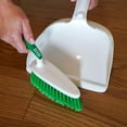 thumbnail image 3 of Libman Plastic Dust Pan & Brush Set Green White 2 Pack Case #95, 3 of 6
