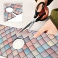 thumbnail image 6 of Yayeee Faucet Mat for Kitchen Sink 30" Diatomite Long Splash Guard Pad, Red Art Pattern, 6 of 7