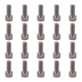 thumbnail image 1 of 20 Pcs Boulons de Cage pour Bouteille d'Eau, Vis en Acier Inoxydable, Vis Hexagonale, 1 of 5