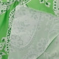 thumbnail image 4 of QIPOPIQ Robes pour Femmes Plissées Taille Haute à Étages Manches Courtes Robe Midi Tendance Printemps et Décontractée Robe d'Été Robes Col en V Boutons Manches Trois-Quarts Robe à Imprimé Offres 2023, 4 of 5
