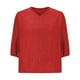 thumbnail image 5 of Vestidos Casuales Para Mujer Camiseta de lino de manga corta con cuello en V para mujer, color liso, estilo lino, talla grande, manga corta, cuello en V, top/camiseta de manga corta con cuello en V, 5 of 5