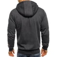 thumbnail image 2 of CENL Men Casual Long Sleeve Zip Up Hoodies Tops Sport Slim Fit Hooded Sweatshirt Coat, 2 of 9