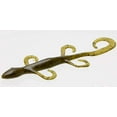 thumbnail image 4 of Zoom 002-303 Super Salty Lizard 6" Green Pumpkin Gold Soft Lure (9 Pack), 4 of 11