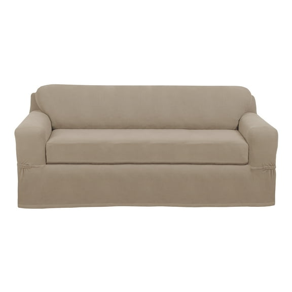 Mainstays Pixel 2-Piece Stretch Sofa Slipcovers