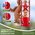 thumbnail image 3 of Squirrel Proof Bird Feeders for Outdoors Hanging, Metal Squirrel Proof Bird Feeder with Gravity Protection, 3LB Large Capacity Wild Bird Feeders for Outside Finch, Cardinal, Blue Jay, 3 of 8