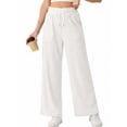 thumbnail image 6 of Cueply Wide Leg Sweatpants Women Casual Baggy Heavyweight Lounge Sweat Pants Winter Joggers with Pockets, 6 of 8
