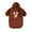 Brown, variant on THDHVS Unisex Newborn Clothes,Toddler Outfits for Girls,Newborn Fall Winter Long Sleeve Hooded Jumpsuit Velvet Romper for Infants Soft Warm Fleece Fabric Orange 6-12 Months