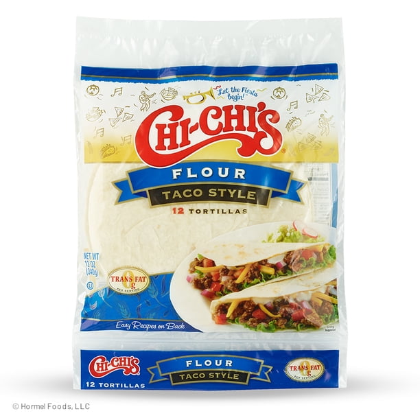 CHICHI'S 6 Inch Soft Taco Flour Tortilla, 12 oz
