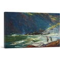 thumbnail image 1 of ARTCANVAS The Blue Cliff 1916 Canvas Art Print by Charles Woodbury - Size: 12" x 8" (0.75" Deep), 1 of 9