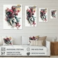 thumbnail image 4 of Designart Football Player On Field II Canvas Wall Art, 4 of 5