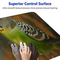 thumbnail image 3 of Heduofu Parakeets Love-Birds Parrots on Branch Non-Slip Mouse Pads Rubber Desk Mat Easy Clean Laptop Writing Mat for Office Home  31.5x11.8 in, 3 of 6