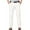 Beige, variant on Htigea Men's Solid Color Business Straight Sweatpants Zipper Button Cotton Thin Pants Fashion Casual Solid Color Outdoors Zipper and Button Pocket Casual Pants Army Green,L