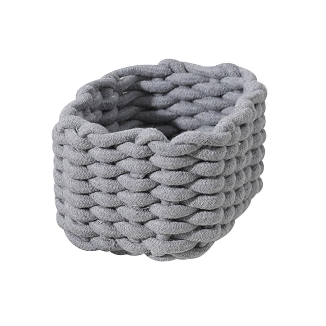 Yhmxh Cesta de almacenamiento de escritorio de color sólido Cesta de almacenamiento de escritorio con control remoto y llave Cesta de almacenamiento de cosméticos para venta minorista