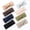 A Solid, variant on Headbands for Women Wide Sailor Knot Braided Headband Adjustable Hair Bands Non Slip for Girls Boho Stretchy Turban Headwrap Yoga Workout, Solid Color, 6Pcs