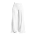 thumbnail image 5 of cocolona Womens Casual Loose Plus Size Yoga Pants Elastic Waist Straight Wide Leg Workout Pants with Pockets, 5 of 5