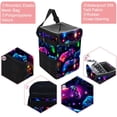 thumbnail image 2 of Game Controller Foldable Car Trash Bin with Lid, Leak-Proof, Hanging Storage Bag - Car Garbage Can and Trash Can, 2 of 6