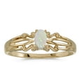 thumbnail image 1 of 14k Yellow Gold Oval Opal Ring, 1 of 2