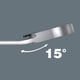 thumbnail image 4 of Juego de llaves combinadas con trinquete Wera SAE (juego de 8 piezas), 4 of 4