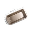 thumbnail image 4 of facefd 1/2/3 Rectangular Toast Loaf Mold High Temperature Resistant Bread Baking Tray DIY Cheese Making Moulds Kitchen Supplies Baking Tool yellow S 1 Pc, 4 of 6