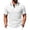 White, variant on Men's Polo Casual Shirts Short Sleeve Classic Collared Button Down Polo T Shirts Casual Summer Fashion Golf Tops
