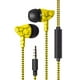 thumbnail image 1 of Sidaley Teléfono Música Auricular con cable Control de cable en la oreja Teléfono celular Enchufe de 3,5 mm Auriculares Auriculares Teléfono y Comunicación Amarillo NO1, 1 of 6