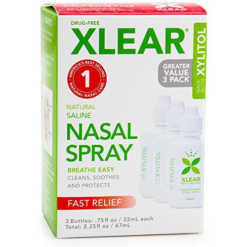 xlear natural saline nasal spray