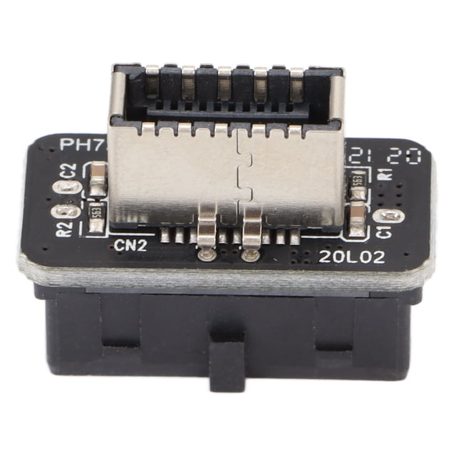 Adaptador USB 19P/20P a interfaz TypeE TypeC señal estable fuerte capacidad antiinterferencias convertidor