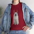 thumbnail image 2 of Great Pyrenees Reindeer Christmas Dog T-shirt, 2 of 2