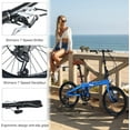thumbnail image 2 of Ambifirner Foldable Bike for Adults,20 Inch Commuter Bike with Detachable Basket,7-Speed,Streamlined Design,Folding Bicycle for Commuting,Fitness and Vacation, 2 of 7