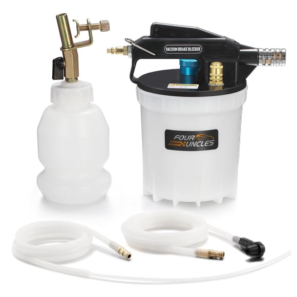 Kit de Bomba de Vacío para Sangrado de Frenos FOUR UNCLES Extractor de Líquido 2L
