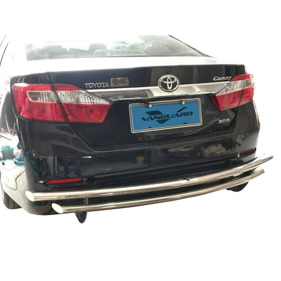 VGRBG-1018-1983SS Stainless Steel Double Layer Style Rear Bumper Guard