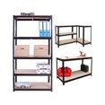 Lwory Storage Shelving Unit Garage Shelves Heavy Duty Metal Rack 30" W