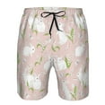 thumbnail image 3 of Vsdgher Cute Rabbit Men's Beach Shorts, Surfing shorts, Swim trunks, Quick Dry Swim Trunks for Surfing Beach Fun -3X-Large, 3 of 6
