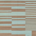 thumbnail image 1 of Ahgly Company Indoor Square Abstract Orange Brown Abstract Area Rugs, 3' Square, 1 of 6