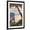 Black Frame, variant on Art.com Galveston, Texas - Adirondack Chairs and Sunset Art Print by Lantern Press, White Frame Wall Art, 21" x 29"