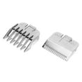 thumbnail image 3 of Guide Comb, Mellow Stable Reliable Full General Firm Positioning Limit Comb, For Hair Clipper Professional Hairstylist Silver, 3 of 8