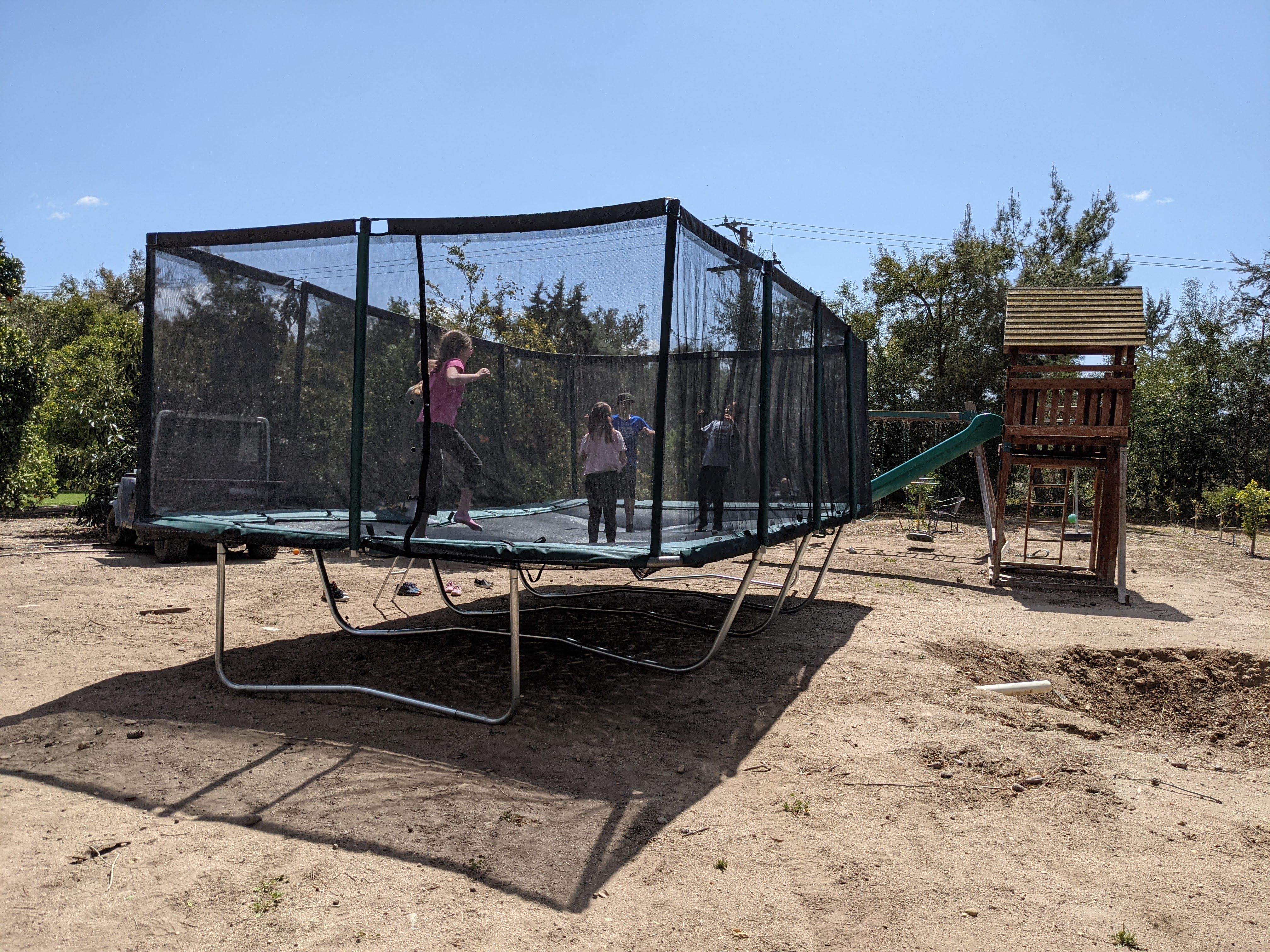 Galactic Xtreme 13x23 FT Exercise Athletic Rectangular Trampoline