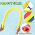 thumbnail image 2 of 6 Pack Jumbo Pool Noodles Swimming Floating Foam Tube Extra Large Hollow Bright Swimming Pool Noodles Bulk Heavy Duty for Adults(White,55 x 3.5 Inch) pool deals, 2 of 13