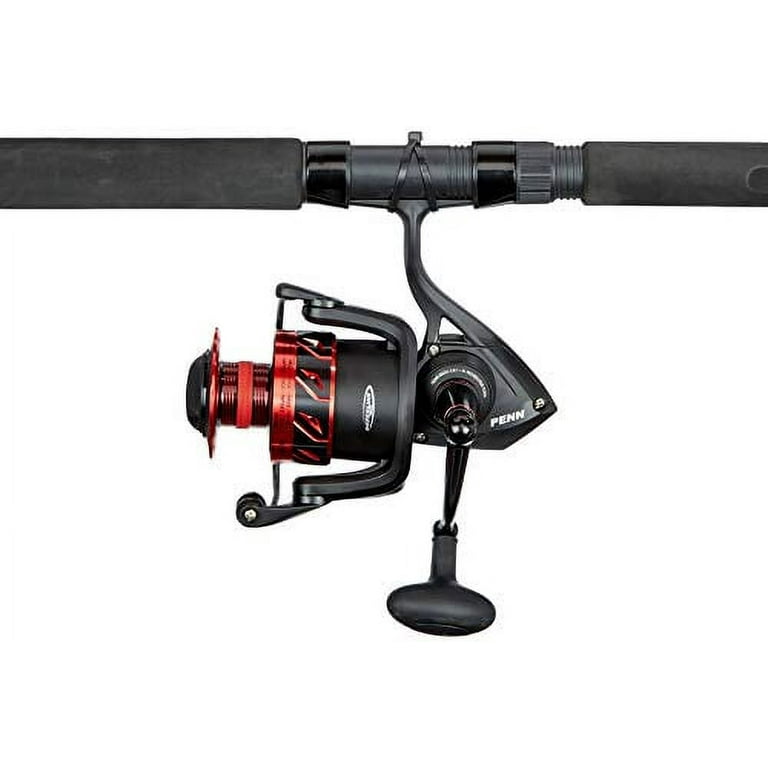 PENN 6'6” Fierce III Fishing Rod and Reel Spinning Combo 