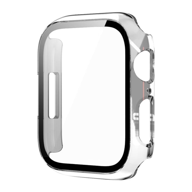 Estuche Protector Con Película Templada Que Cubre Pantalla completa, Imágenes Claras, Material de PC de Primera para iOS Watch 1-8, Fácil de Cargar, para iOS Watch 1-8