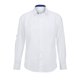 thumbnail image 1 of Alexandra - Camisa de mangas plegables de hostelería  para hombre (Blanco/Real) Alexandra UTRW5348_whiteroyal, 1 of 1