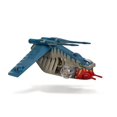 thumbnail image 5 of Star Wars Micro Galaxy Squadron Republic Gunship (Muunilinst-10) - 8-inch Starfighter Class Vehicle with Three Micro Figure Accessories, 5 of 7