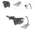thumbnail image 2 of KLKCMS J20 Airplane Model Simulation Metal Fighter Jet Model for Table Office Shelf 1 72, 2 of 9
