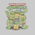 thumbnail image 2 of Men's Teenage Mutant Ninja Turtles Best Friend Shot  Sweatshirt Athletic Heather 3X Large, 2 of 4
