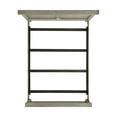 thumbnail image 4 of Pemberly Row Traditional Wood 66"W Wood Queen Bed in Gray Finish, 4 of 7