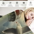 thumbnail image 3 of Shiartex   Blanket Lighthouse Bird Soft Throw Blanket for Gifts Sofa Bed White, 3 of 6